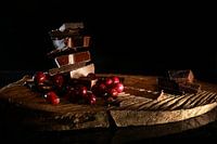 Chocolate with cranberries