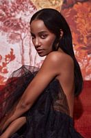 L'élégance en fleur : une fusion entre nature et couture