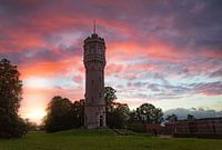 Delden watermill with beautiful sky