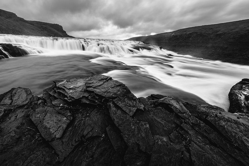 The Gullfoss waterfall (Iceland) by Martijn Smeets