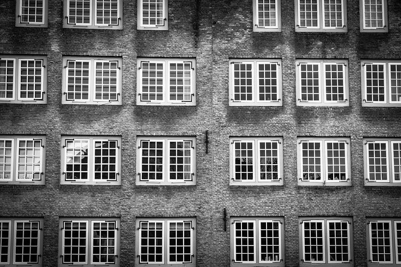 Een raamwerk van een oud pakhuis by Petra Brouwer