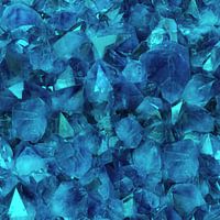 Blauer Amethyst Edelstein