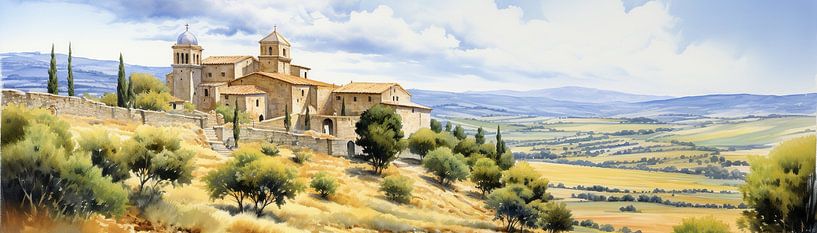 Painting Spain by Abstract Painting