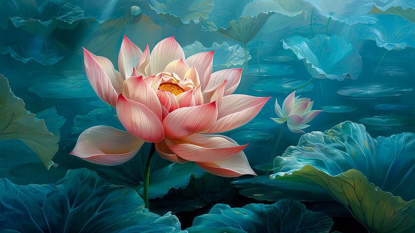 Lotus flower by Egon Zitter