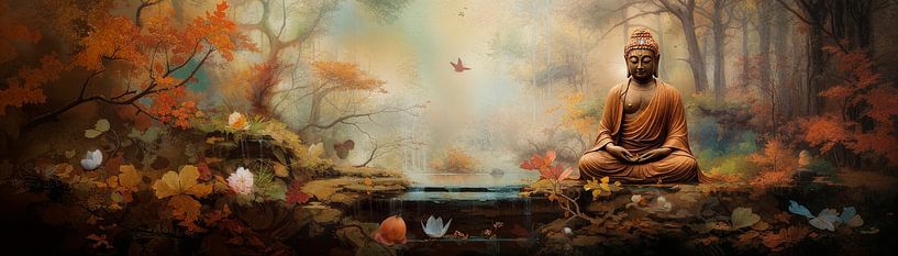 Stillness | Orange par La collection ARTEO