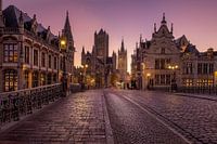 Gent in de ochtend: Sint Michielsbrug