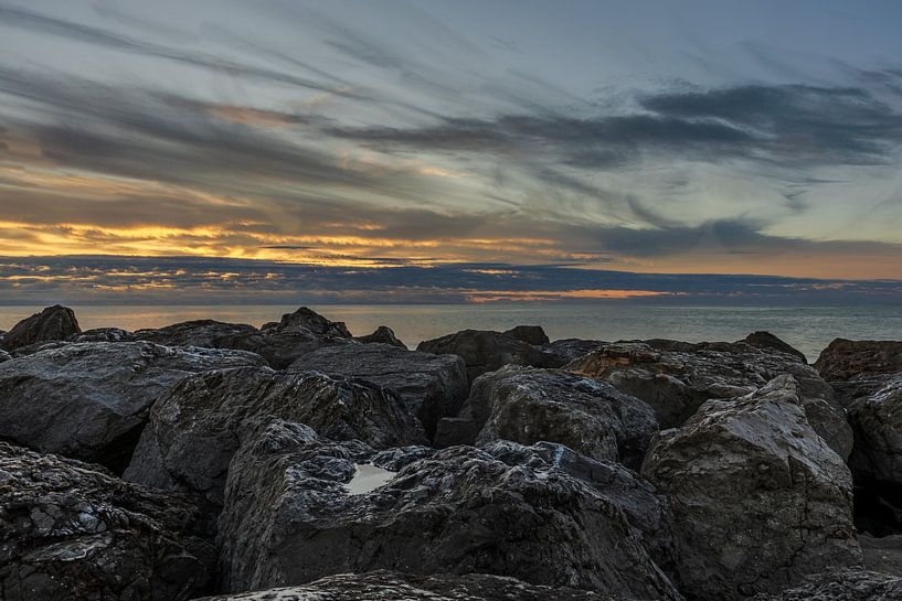 Rocher en gloire du matin par Niels Bronkema