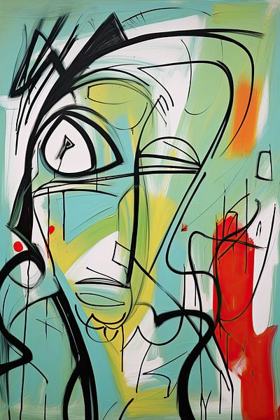 Happy abstract by Bert Nijholt