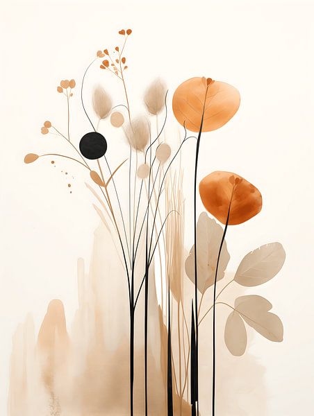 Abstract Botanisch van Gypsy Galleria