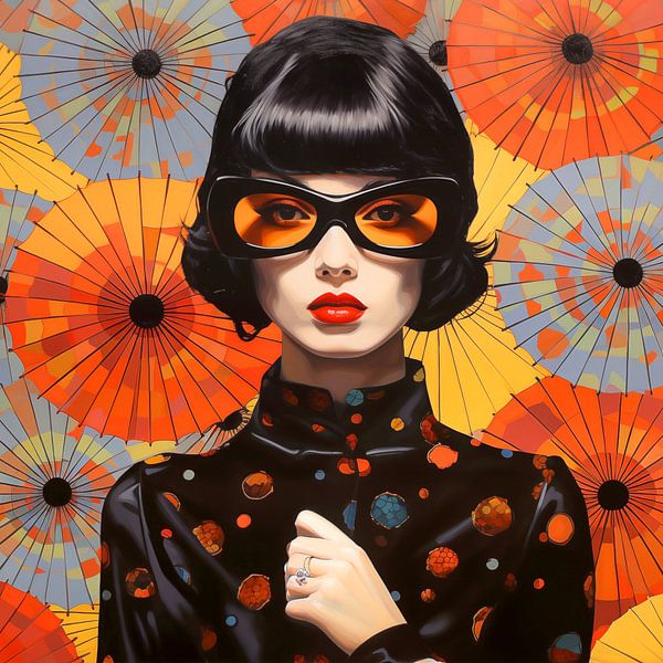 Surrealist portrait by Black Coffee