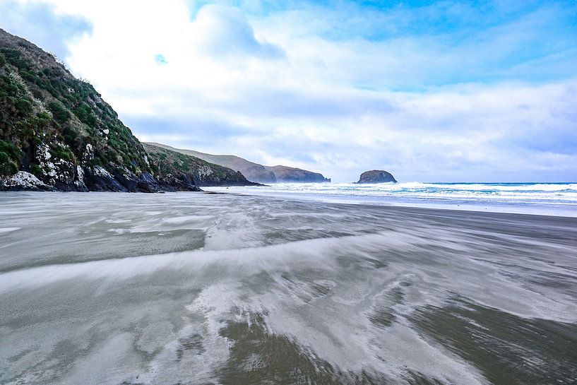 Plage de la péninsule d'Otago par Nicolette Suijkerbuijk