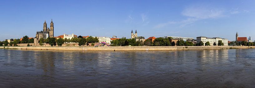 Magdeburg Panorama by Frank Herrmann