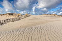 Prachtige Hollandse wolkenlucht in de duinen van Den Haag
