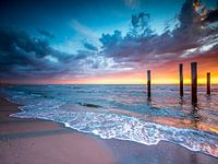 Coucher de soleil en chapeau