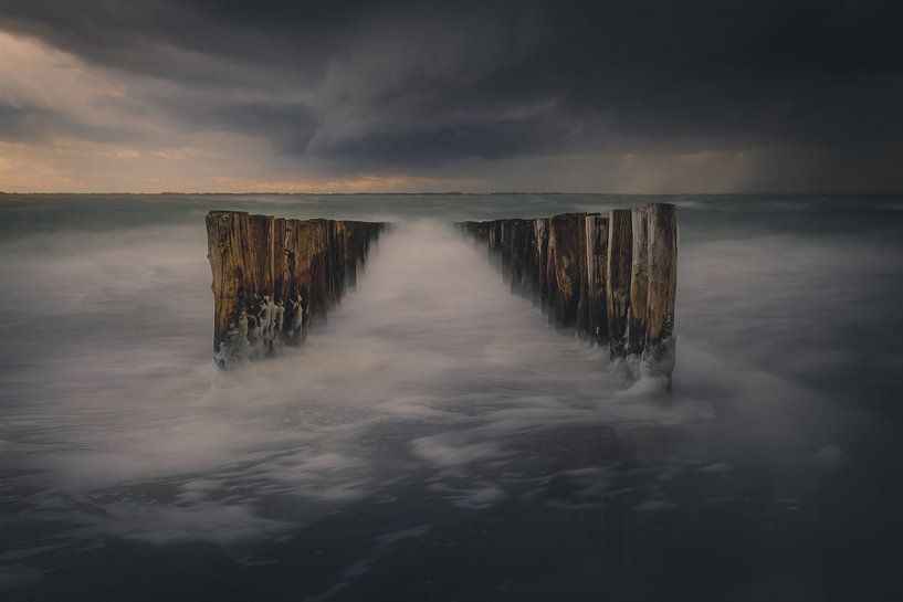 bevorstehende stürm von Rick van der Wal
