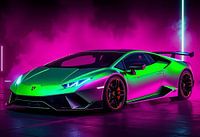 Lamborghini Huracán Klassisch Grün Neon