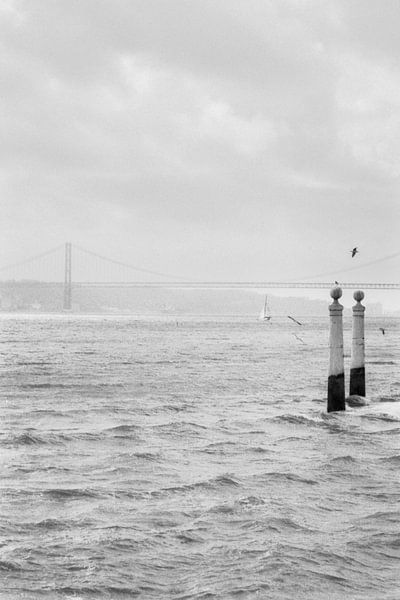 A bridge in the storm by Lieuwe Philipse