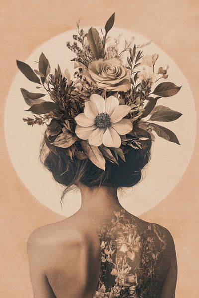 Floral magic and natural elegance by Poster Art Shop