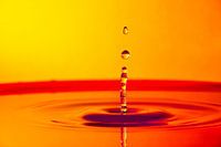 Wassertropfen Säule