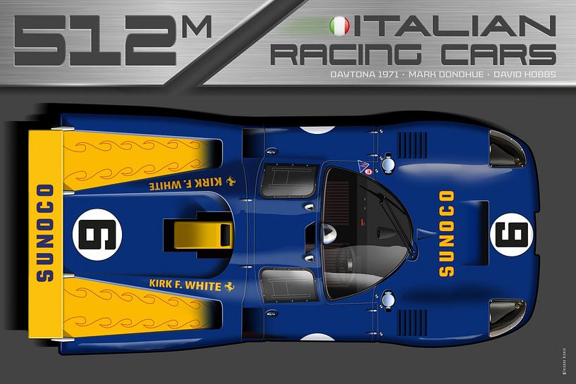 Ferrari 512M Daytona No.6 von Theodor Decker