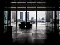 Zicht vanuit De Rotterdam