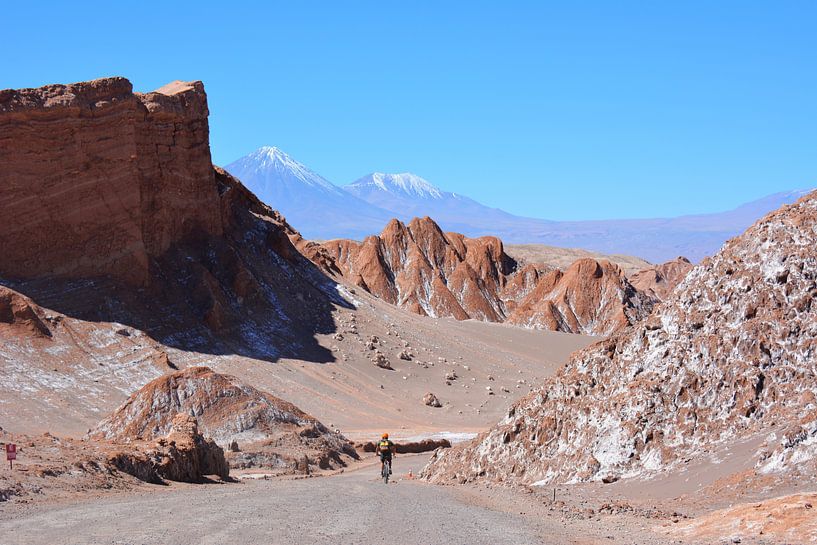 Cycling in the Valle de La Luna, Atacama desert Chile by My Footprints
