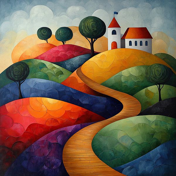 Dreamland Soiree by Abstract Painting