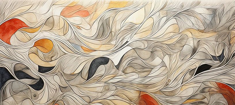 Modern abstrakt von Wunderbare Kunst