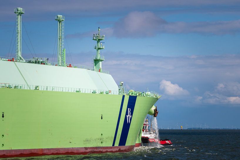 BW Lilac und Wasserstraße von Jan Georg Meijer