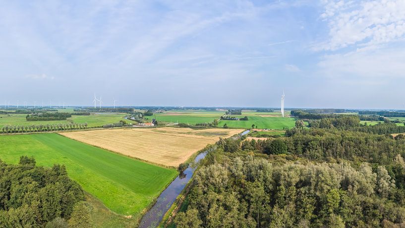 Luftaufnahme außerhalb von Etten-Leur (Brabant) von Fotografie Jeronimo