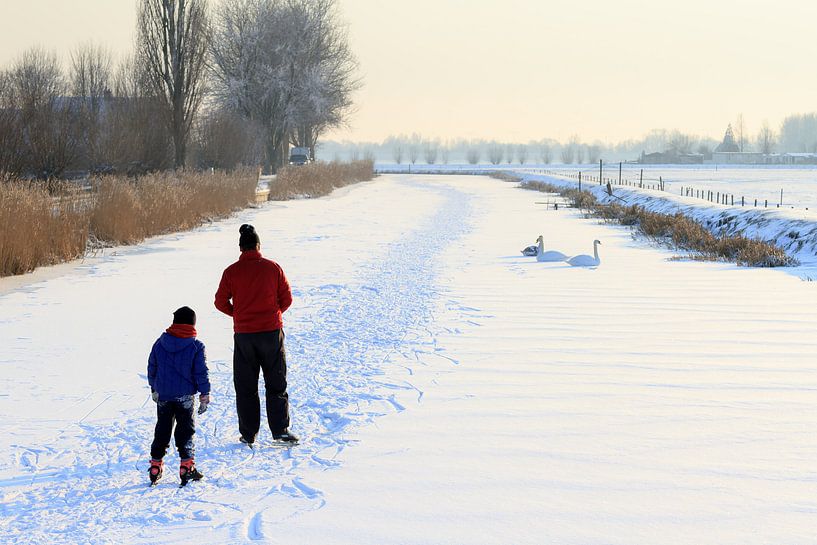 Leren schaatsen par Dennis van de Water