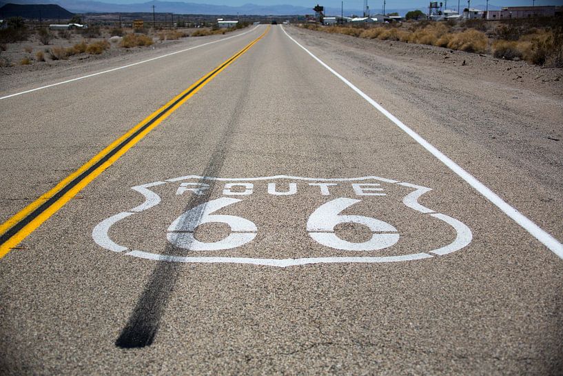 Logo Route 66 2 par De wereld door de ogen van Hictures