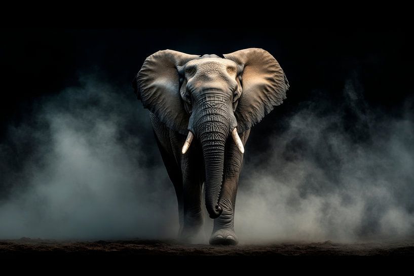 Elefant von Poster Art Shop