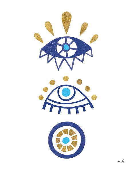 Evil Eye II, Moira Hershey by Wild Apple