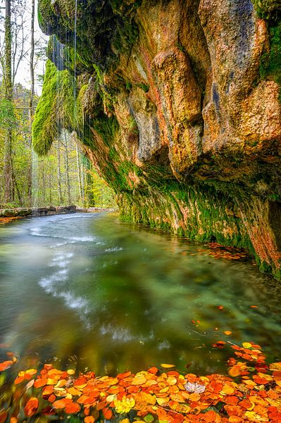 Kalktufbrun im Müllerthal von Leon Okkenburg