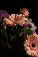 Floral portrait atmosphere