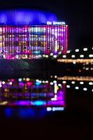 Spiegel & Lampe; bokeh