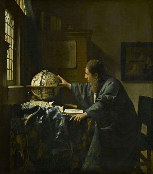 L'astronome, Johannes Vermeer par Des maîtres magistraux
