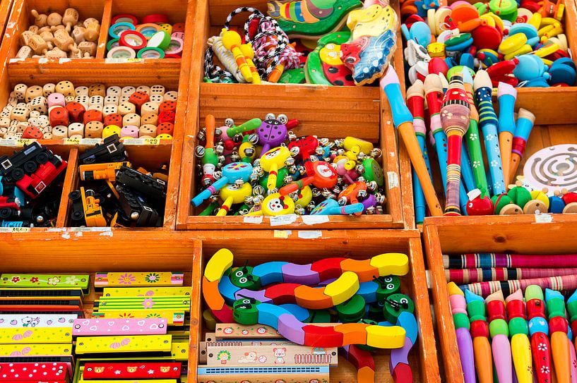 colourful market stall by Corrie Ruijer