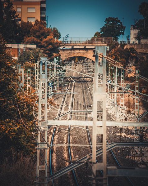 Abandoned track Spain by Niels Hemmeryckx