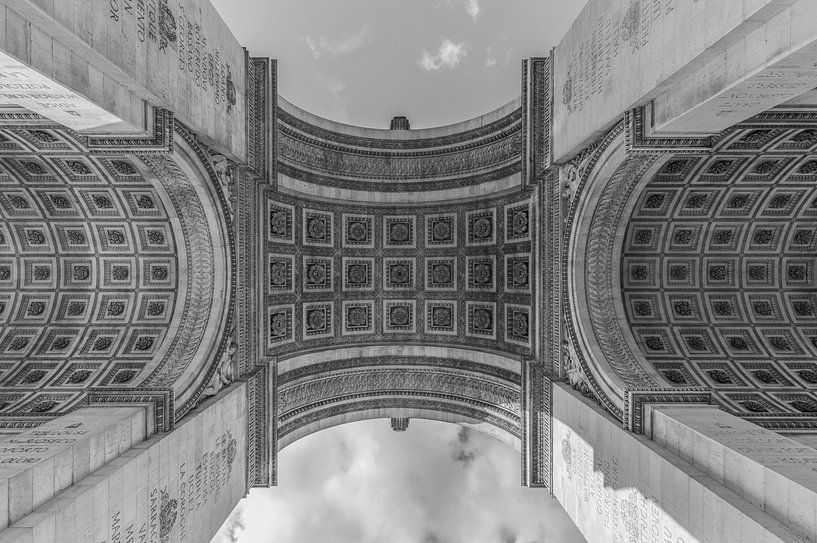 De Arc de Triomphe in Parijs van MS Fotografie | Marc van der Stelt