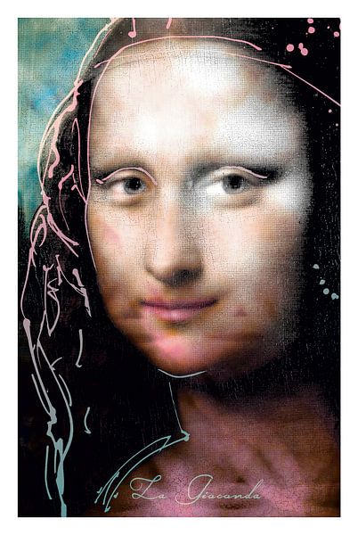 Lisa del Giocondo / monalisa von johannes richter