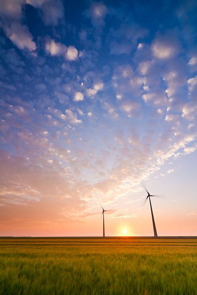 Soirée d'été dans le nord de Groningue par robert wierenga