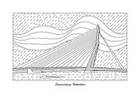 Erasmusbrücke, Rotterdam