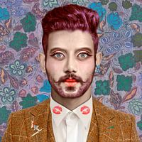 Xavier 2 (fliederfarbener Hintergrund)