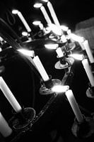 Eine Kerze anzünden