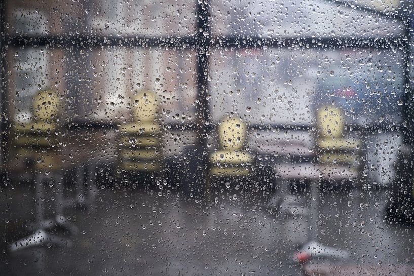 Raindrops, Zandvoort by André Bouterse