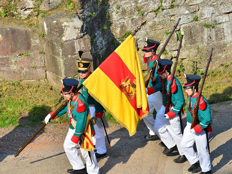 Baden Burgers Militie op het Hoge Kasteel van Ingo Laue