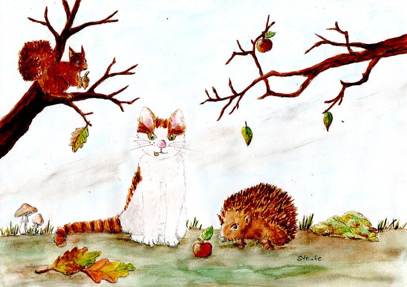 La carotte de la gueule de bois en automne par Sandra Steinke