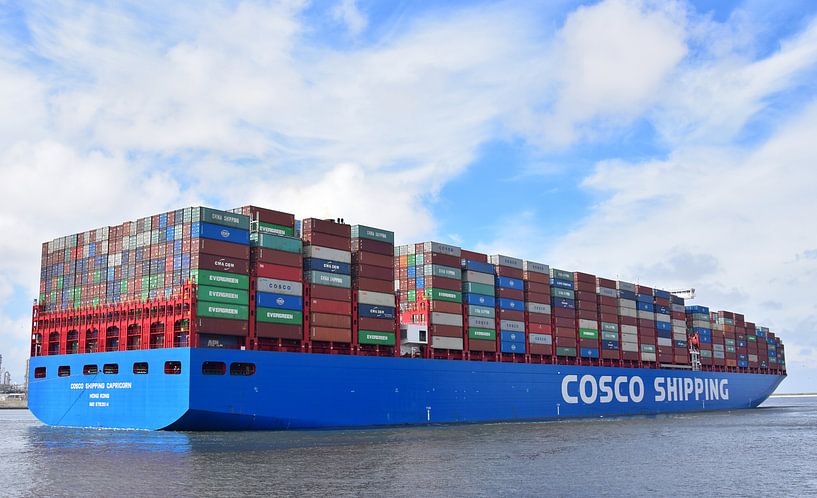 Containerschip Capricorn van Piet Kooistra